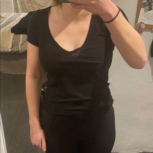 Black v neck